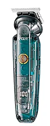 Триммер VGR V-949 2 в 1, триммер и триммер для носа, 4 насадки, IPX6, LED display - фото Триммер VGR V-949 2 в 1, триммер и триммер для носа, 4 насадки, IPX6, LED display