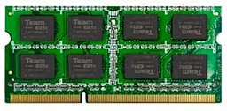 Оперативна пам'ять для ноутбука Team 4GB SO-DIMM DDR3 1333MHz (TED34GM1333C9-S01/ TED34G1333C9-S01 /SBK)