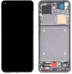 Дисплей Xiaomi Mi 11 Ultra с тачскрином и рамкой, оригинал, Black