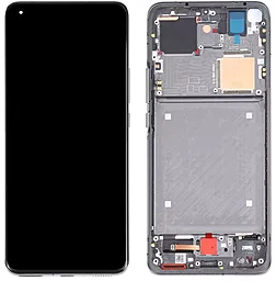 Дисплей Xiaomi Mi 11 Ultra с тачскрином и рамкой, оригинал, Black - фото Дисплей Xiaomi Mi 11 Ultra с тачскрином и рамкой, оригинал, Black