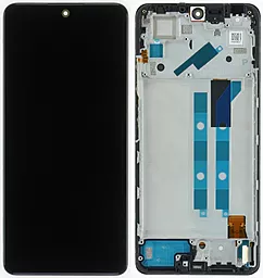 Дисплей Poco X4 Pro 5G с тачскрином и рамкой, оригинал, Black - фото Дисплей Poco X4 Pro 5G с тачскрином и рамкой, оригинал, Black