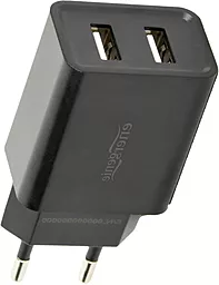 Сетевое зарядное устройство Energenie 2.1a 2xUSB-A ports charger black (EG-U2C2A-03-BK) - фото Сетевое зарядное устройство Energenie 2.1a 2xUSB-A ports charger black (EG-U2C2A-03-BK)
