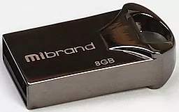 Флешка Mibrand Hawk 8GB USB 2.0 (MI2.0/HA8M1B) Black
