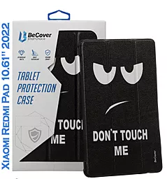 Чехол для планшета BeCover Smart Case для Xiaomi Redmi Pad 10.61" 2022 Don’t Touch (708732) - фото Чехол для планшета BeCover Smart Case для Xiaomi Redmi Pad 10.61" 2022 Don’t Touch (708732)