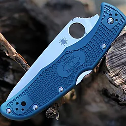 Нож Spyderco Endura 4 (C10FPK390) Blue - миниатюра 12