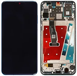 Дисплей Huawei P30 Lite, Nova 4e (24 MP) с тачскрином и рамкой, оригинал, Blue - фото Дисплей Huawei P30 Lite, Nova 4e (24 MP) с тачскрином и рамкой, оригинал, Blue