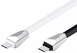 Кабель USB Hoco X4 Zinc Alloy USB Type-C Cable 1.2M White - миниатюра 6