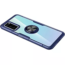 Чехол Deen CrystalRing Samsung N980 Galaxy Note 20 Clear/Blue