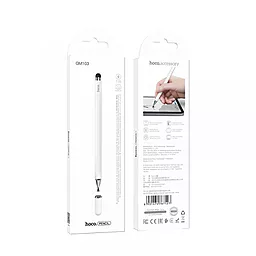 Стилус Hoco Fluent Series Universal Capacitive Pen White (GM103W) - миниатюра 2 Стилус Hoco Fluent Series Universal Capacitive Pen White (GM103W) - миниатюра 2