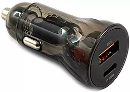 Автомобильное зарядное устройство Earldom ES-CC17 48w USB-C/USB-A ports сar сharger USB C+A 2.4A black - фото Автомобильное зарядное устройство Earldom ES-CC17 48w USB-C/USB-A ports сar сharger USB C+A 2.4A black