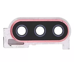 Стекло камеры Sony Xperia 10 III XQ-BT52, с рамкой Pink - фото Стекло камеры Sony Xperia 10 III XQ-BT52, с рамкой Pink