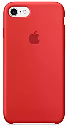 Чехол Apple Silicone Case iPhone 7, iPhone 8 Red
