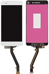 Дисплей Lenovo Vibe S1 (S1a40, S1c50) с тачскрином, оригинал, White - фото Дисплей Lenovo Vibe S1 (S1a40, S1c50) с тачскрином, оригинал, White