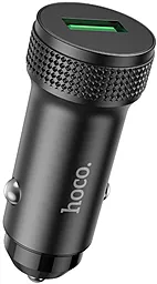 Автомобильное зарядное устройство Hoco Z49A 18w QC3.0 car charger black - фото Автомобильное зарядное устройство Hoco Z49A 18w QC3.0 car charger black