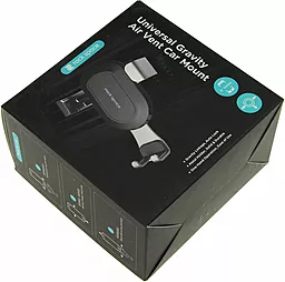 Тримач Rock Space Universal Gravity Air Vent Car Mount Silver - мініатюра 4 Тримач Rock Space Universal Gravity Air Vent Car Mount Silver - мініатюра 4