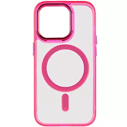 {"ru": "Чехол", "uk": "Чохол"} Epik Iris with MagSafe для Apple iPhone 14 Pro Raspberry