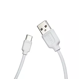 Кабель XO NB36 USB-A - Type-C 10.5w 1м cable White - фото Кабель XO NB36 USB-A - Type-C 10.5w 1м cable White