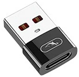 Адаптер-переходник SkyDolphin OT08 Mini M-F USB-A -> USB Type-C Black (ADPT-00031) - фото Адаптер-переходник SkyDolphin OT08 Mini M-F USB-A -> USB Type-C Black (ADPT-00031)