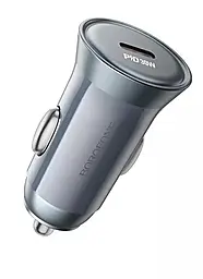 Автомобильное зарядное устройство Borofone BZ26A 43w PD USB-C ports car charger + USB-C to Lightning cable grey - фото Автомобильное зарядное устройство Borofone BZ26A 43w PD USB-C ports car charger + USB-C to Lightning cable grey