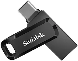 Флешка SanDisk 128GB Ultra Dual Drive Go USB 3.1/Type-C (SDDDC3-128G-G46) Black - фото Флешка SanDisk 128GB Ultra Dual Drive Go USB 3.1/Type-C (SDDDC3-128G-G46) Black