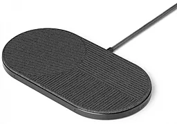 Бездротовий (індукційний) зарядний пристрій Native Union Drop XL Wireless Charger Fabric Slate (DROP-XL-GRY-FB-UEU)