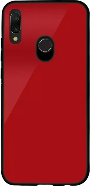 Чехол Intaleo Real Glass Xiaomi Redmi Note 7 Red (1283126493591) - фото 4