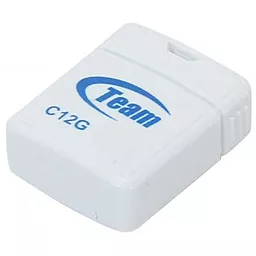 Флешка Team 16GB C12G White USB 2.0 (TC12G16GW01) - фото Флешка Team 16GB C12G White USB 2.0 (TC12G16GW01)