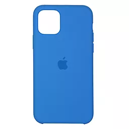 Чехол Silicone Case for Apple iPhone 11 Capri Blue