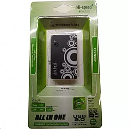Кардридер Atcom TD2027 USB 2.0 ALL IN 1 - (Memory Stick (MS) Secure Digital (SD) Micro SD / T-Flash (TF)