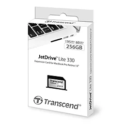 Карта пам'яті Transcend JetDrive 256GB Lite 330 (TS256GJDL330) - фото Карта пам'яті Transcend JetDrive 256GB Lite 330 (TS256GJDL330)