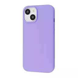 Чехол Wave Full Silicone Cover для Apple iPhone 14 Light Purple