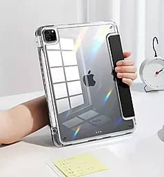 Чехол для планшета BeCover Ultra Slim Origami Transparent с креплением для Apple iPad Pro 13" M4 2024 Black (711693) - фото Чехол для планшета BeCover Ultra Slim Origami Transparent с креплением для Apple iPad Pro 13" M4 2024 Black (711693)
