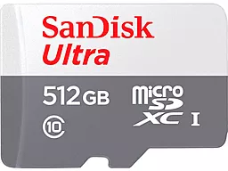 Карта памяти SanDisk 512 GB microSDXC UHS-I U1 V30 A2 Ultra (SDSQUNR-512G-GN3MN)