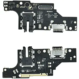Нижняя плата ZTE Blade A72s с разъемом зарядки и микрофоном - фото Нижняя плата ZTE Blade A72s с разъемом зарядки и микрофоном