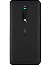 Задняя крышка корпуса Nokia 5 Dual Sim TA-1053 со стеклом камеры Original Black - фото Задняя крышка корпуса Nokia 5 Dual Sim TA-1053 со стеклом камеры Original Black