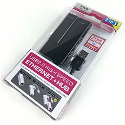 Переходник USB to Ethernet Wiretek (WK-EU400b) - миниатюра 2