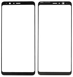 Корпусне скло дисплея Samsung Galaxy A8 Star G855F, A9 Star (з OCA плівкою) Black - фото Корпусне скло дисплея Samsung Galaxy A8 Star G855F, A9 Star (з OCA плівкою) Black