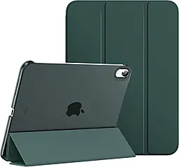 Чехол для планшета BeCover Tri Fold Soft TPU для Apple iPad 10.9" (2022, 2024), iPad (А16) 2025 11" Dark Green (713319) - фото Чехол для планшета BeCover Tri Fold Soft TPU для Apple iPad 10.9" (2022, 2024), iPad (А16) 2025 11" Dark Green (713319)