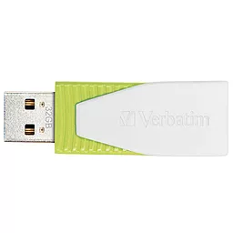 Флешка Verbatim 32GB STORE'N'GO SWIVEL GREEN USB 2.0 (49815) - миниатюра 2