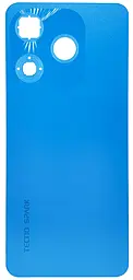 Задняя крышка корпуса Tecno Spark 10 Blue - фото Задняя крышка корпуса Tecno Spark 10 Blue