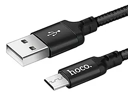 Кабель Hoco X14 Times Speed USB-A - micro USB 12w 2.4a 2м cable Black - миниатюра 2 Кабель Hoco X14 Times Speed USB-A - micro USB 12w 2.4a 2м cable Black - миниатюра 2