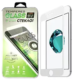 Защитное стекло PowerPlant 3D Apple iPhone 7 Plus, iPhone 8 Plus White (GL600212)
