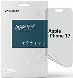 Гидрогелевая пленка ArmorStandart Matte для Apple iPhone 17 (ARM86171) - фото Гидрогелевая пленка ArmorStandart Matte для Apple iPhone 17 (ARM86171)