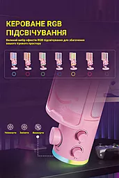 Микрофон Fifine TAM6P Pink - миниатюра 9 Микрофон Fifine TAM6P Pink - миниатюра 9