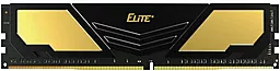 Оперативная память Team DDR4 16Gb 2400Mhz Elite Plus Black (TPD416G2400HC1601)