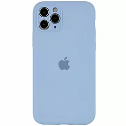 {"ru": "Чехол", "uk": "Чохол"} Silicone Case Full Camera for Apple iPhone 11 Pro Cornflower