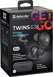 Навушники Defender Twins 638 Black (63638) - мініатюра 9