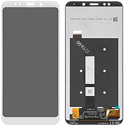 Дисплей Xiaomi Redmi 5 Plus з тачскріном, White - фото Дисплей Xiaomi Redmi 5 Plus з тачскріном, White