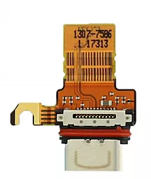 Гніздо роз'єму зарядки, Роз'єм USB Type-C Sony XPERIA XZ1 COMPACT G8441 на шлейфі