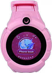 Смарт-часы UWatch Q610 Kid WiFi GPS Smart Watch Pink - миниатюра 3